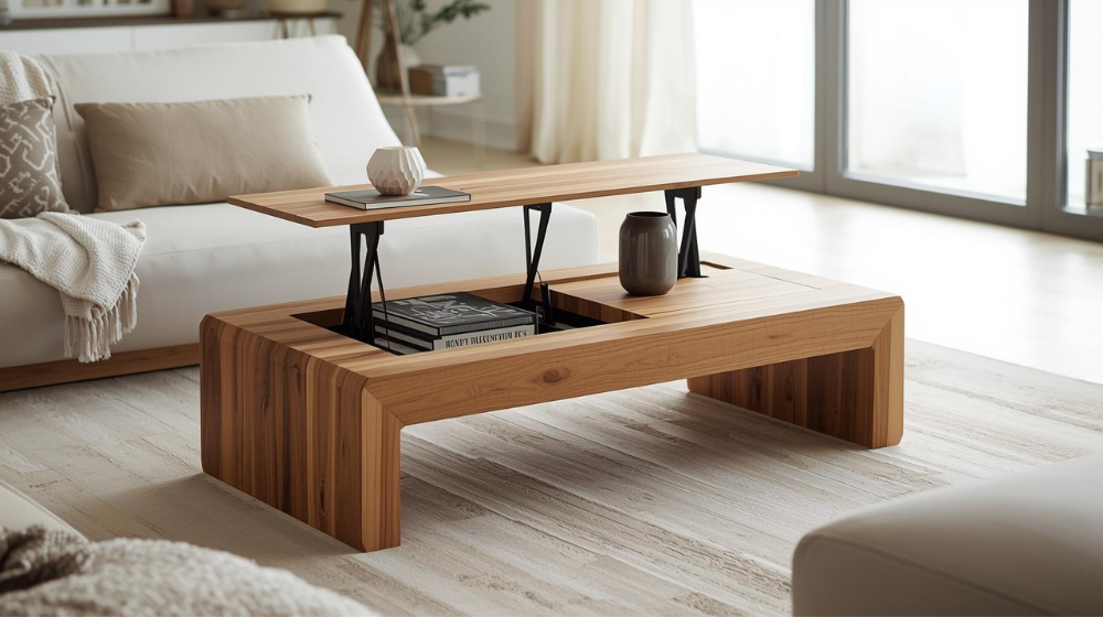 Comment faire une table basse relevable facilement chez soi ?
