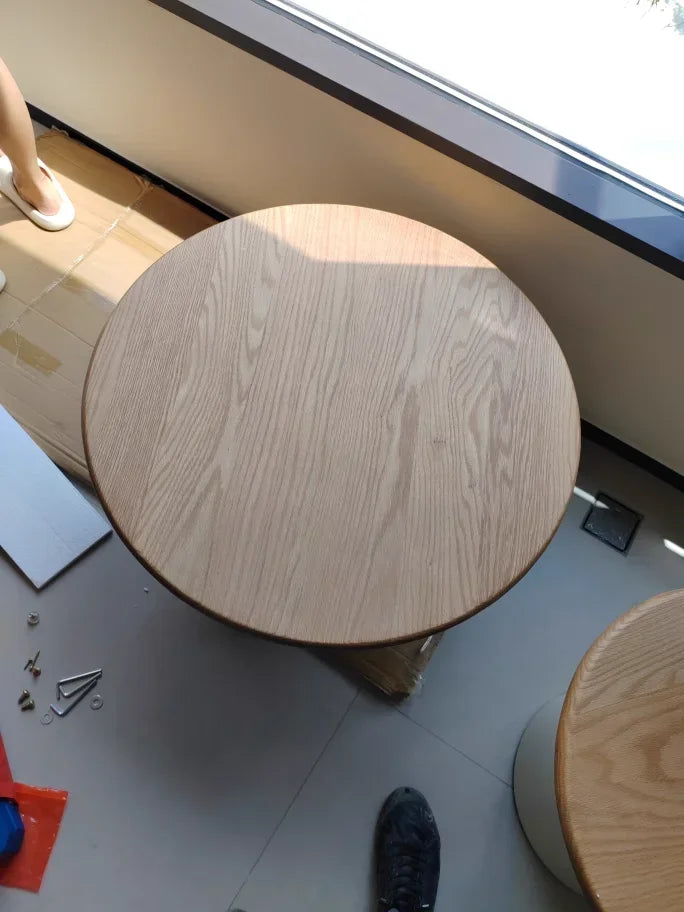 Table basse gigogne ronde et design scandinave