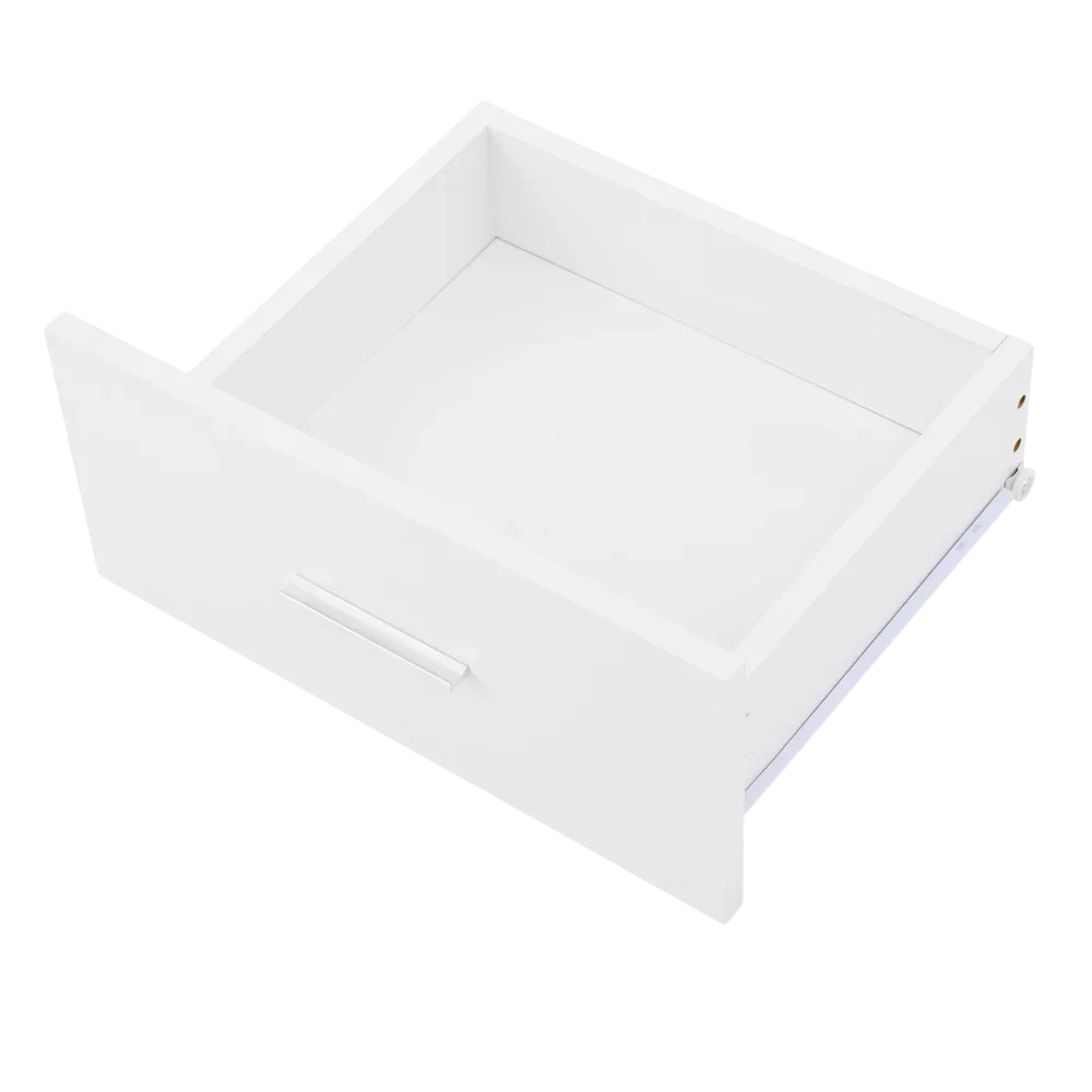 Table basse relevable avec LED et rangement