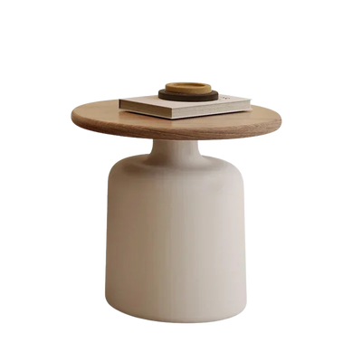 Table basse gigogne ronde et design scandinave