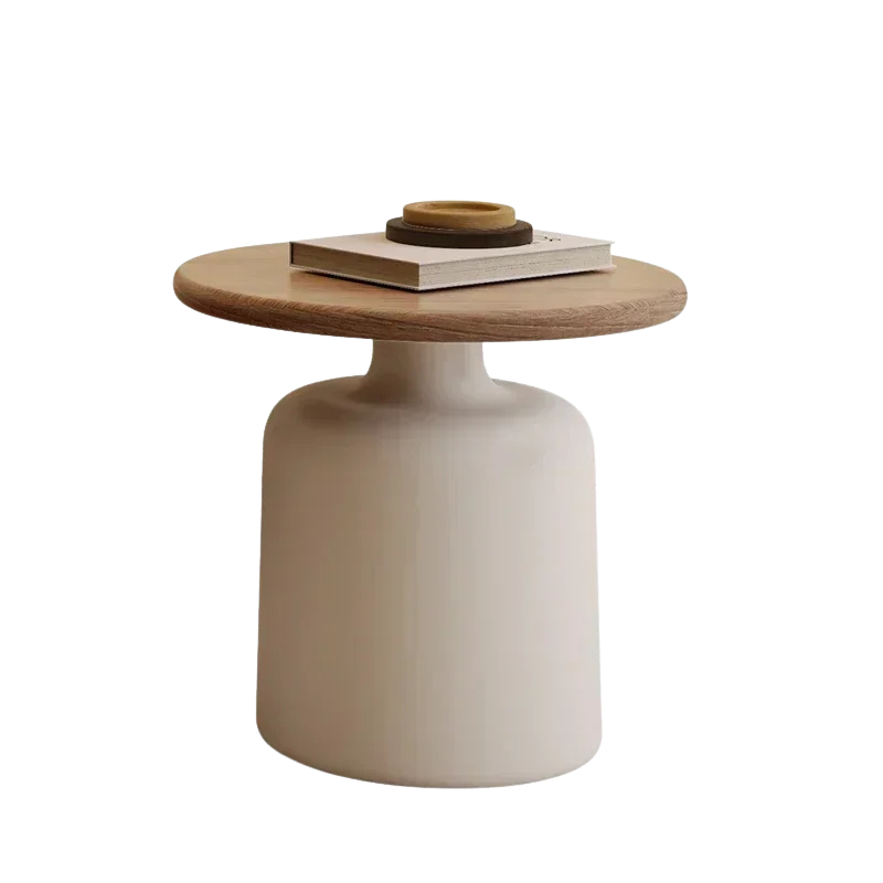 Table basse gigogne ronde et design scandinave