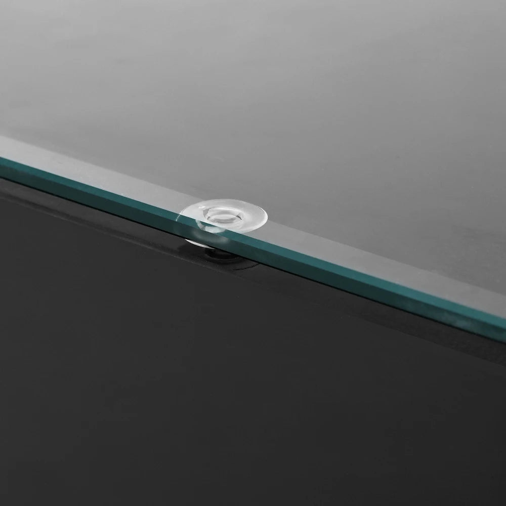 Table basse relevable avec LED et rangement