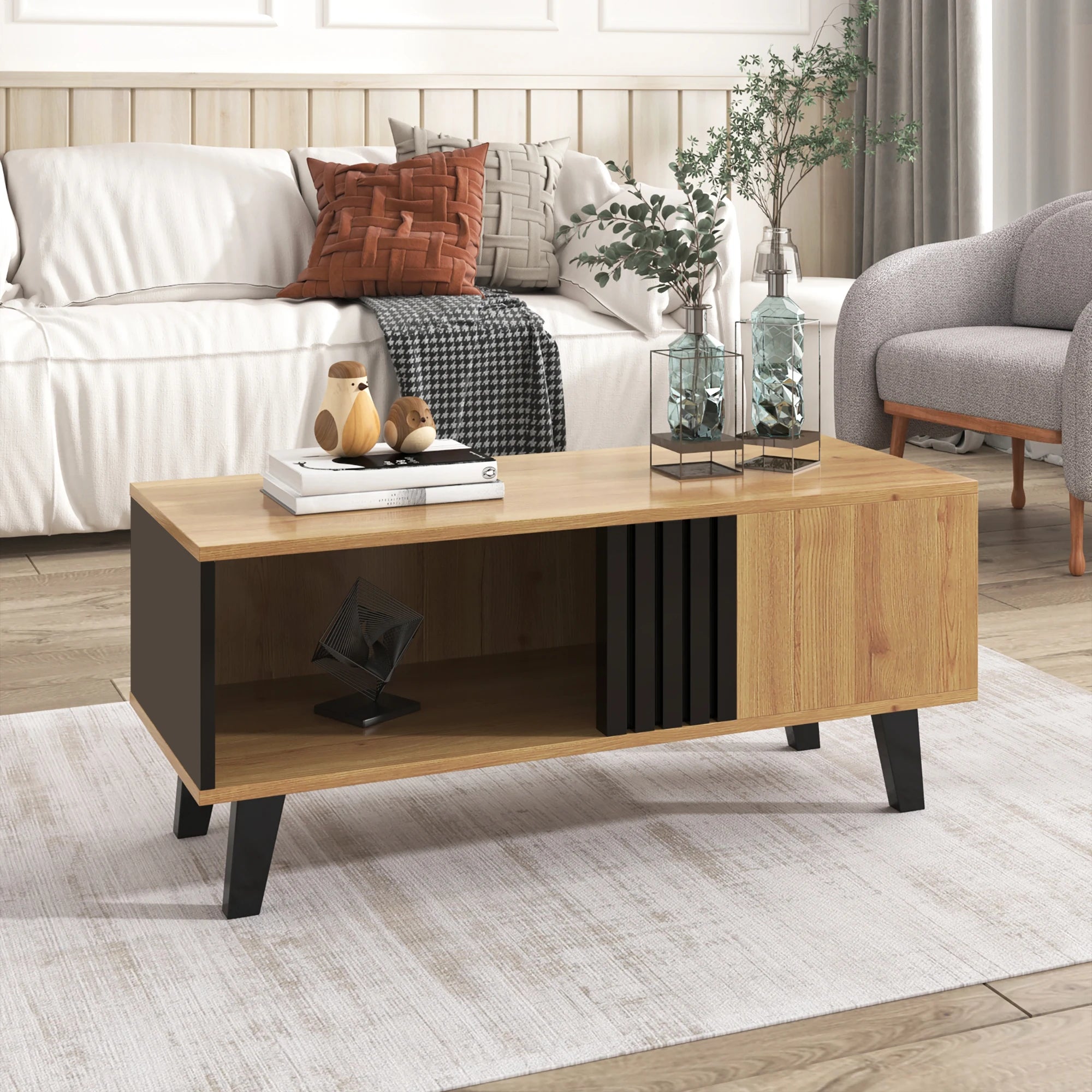Table basse rectangulaire design moderne