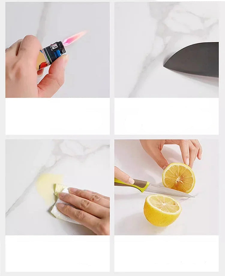 Table basse design italien rectangulaire en céramique