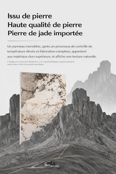 Table basse design effet marbre avec rangements