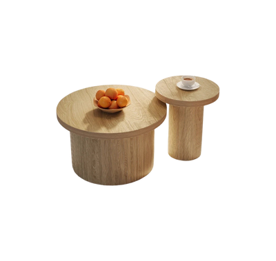 Table basse gigogne en bois design